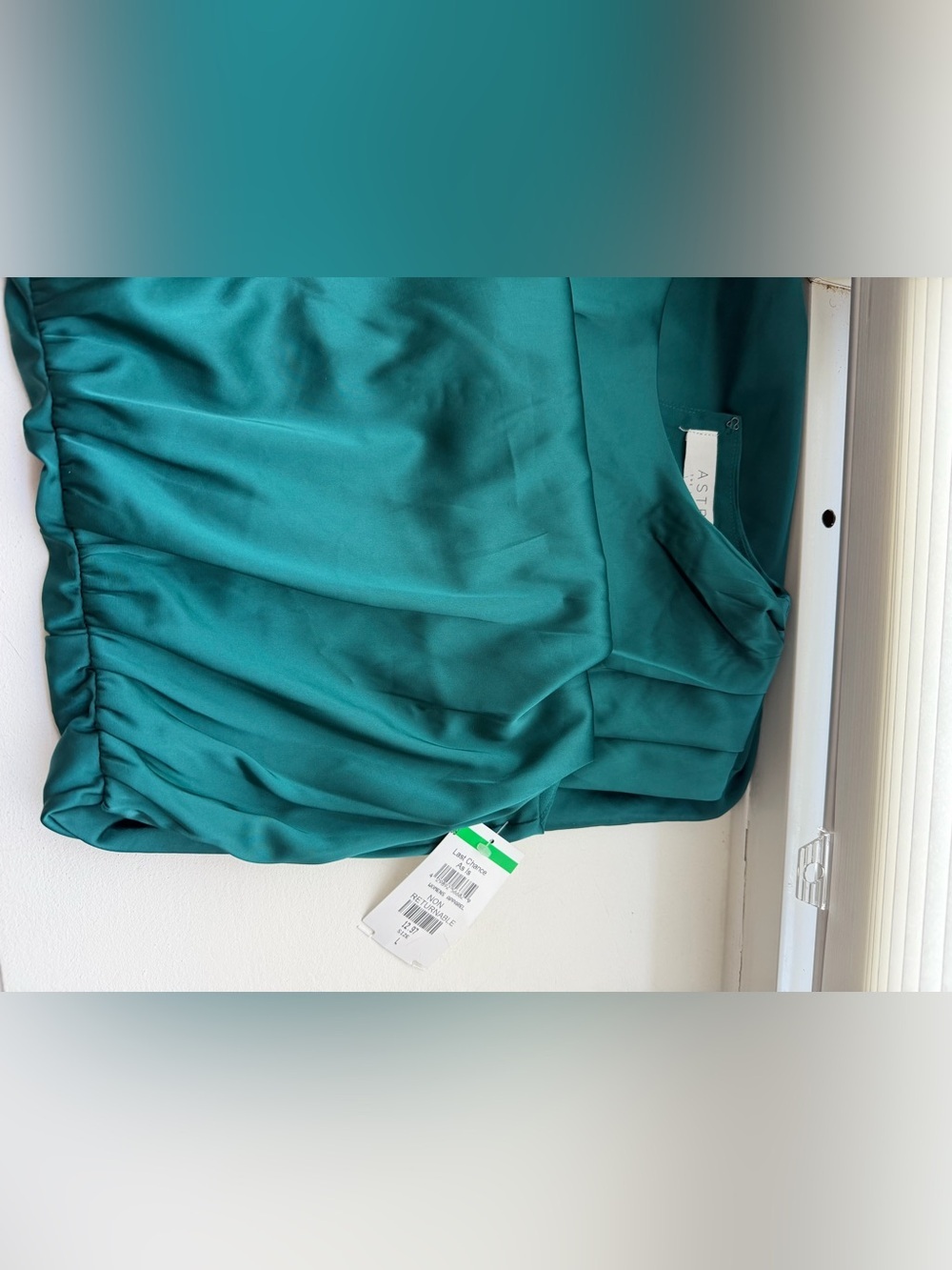 ASTR Teal Dress - Picture 8 of 10